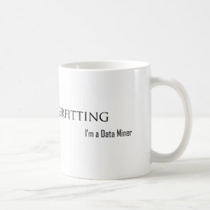 Jag hatar Overfitting Kaffemugg