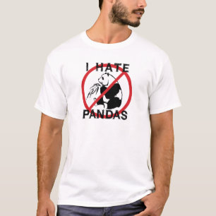 Jag hatar Pandas Tee Shirt