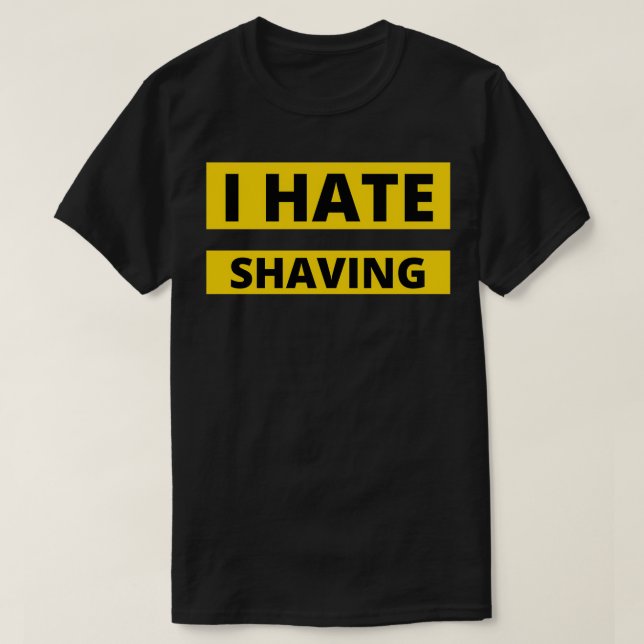Jag hatar paroller och handelsartiklar t shirt (Design framsida)