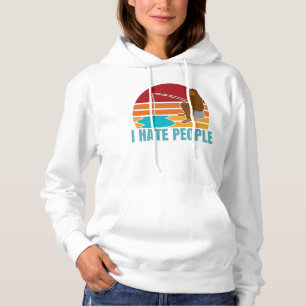 Jag hatar People Shirt Funny Bigfoot T