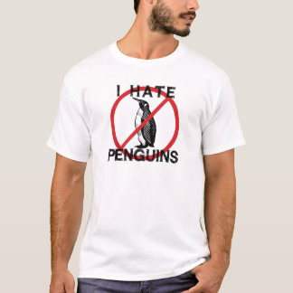 Jag hatar pingviner tee
