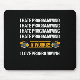 Jag hatar programmeringsprogrammerare Developer Co Musmatta