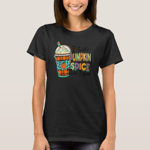 Jag hatar Pumpkin Spice där jag sa att Leopard Fal T Shirt
