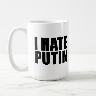 Jag hatar Putin Kaffemugg