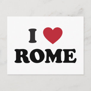 Jag hatar Rom-Italien Vykort