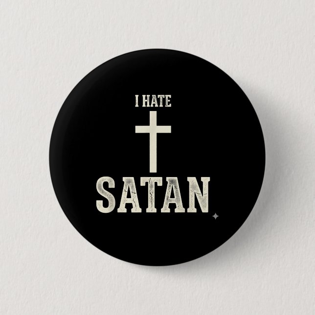 Jag hatar Satan Knapp (Framsida)