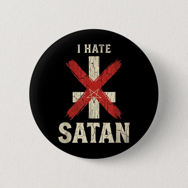 Jag hatar Satan Knapp (Framsida)