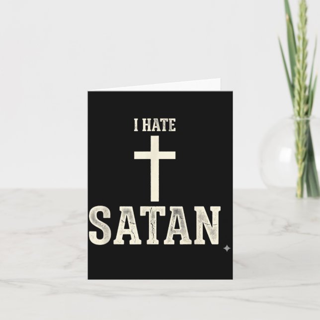 Jag hatar Satan Kort (Framsida)