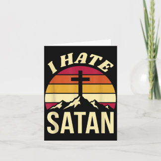 Jag hatar Satan Kort