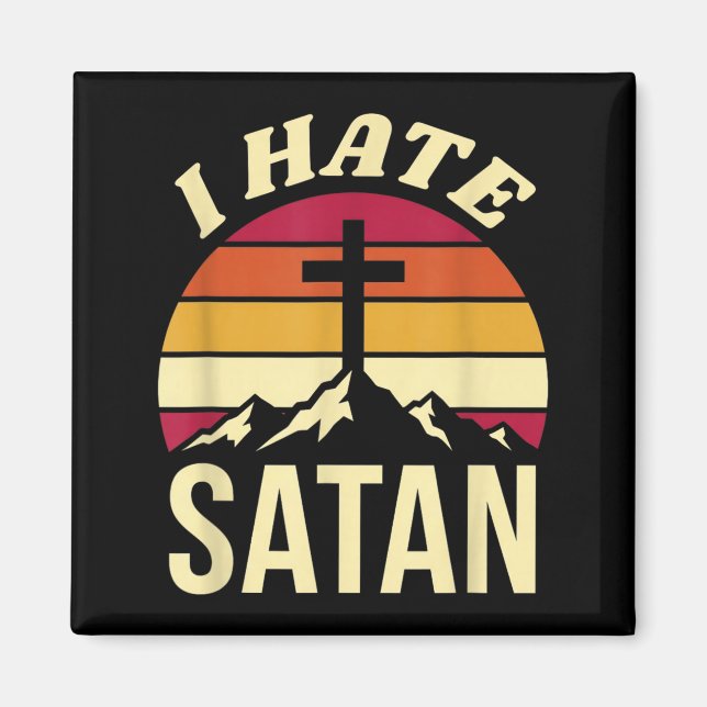 Jag hatar Satan Magnet (Framsidan)