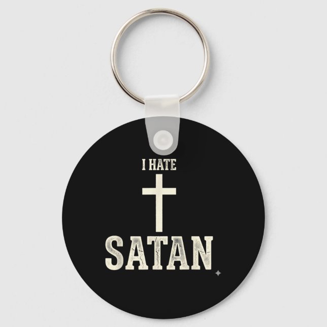 Jag hatar Satan Nyckelring (Framsida)