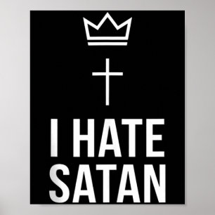 Jag hatar Satan Poster