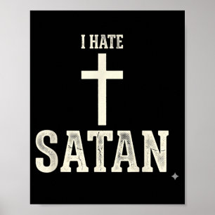 Jag hatar Satan Poster