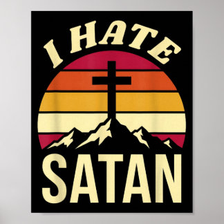 Jag hatar Satan Poster