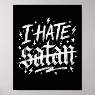 Jag hatar Satan Poster