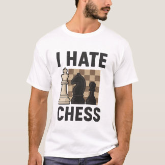 Jag hatar schess t-shirt