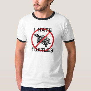 Jag hatar sköldpaddor t-shirt