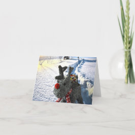 Jag hatar snö. kort