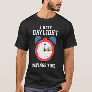Jag hatar sommartid Extra-timmen som sparar Ti T Shirt