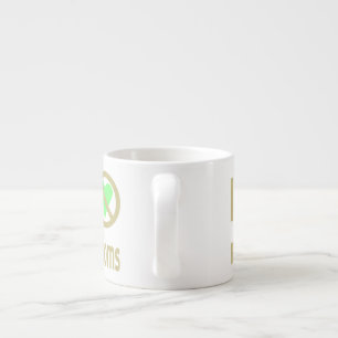 Jag hatar svamp ingen kärlek espressomugg
