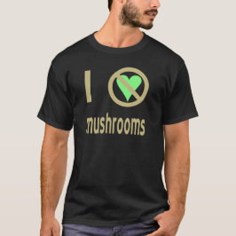 Jag hatar svamp ingen kärlek t-shirt