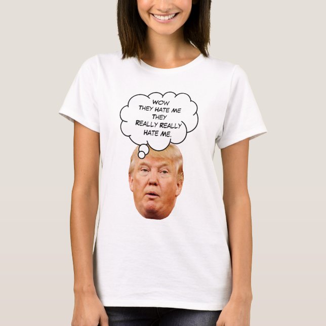 Jag hatar Trump T Shirt (Framsida)