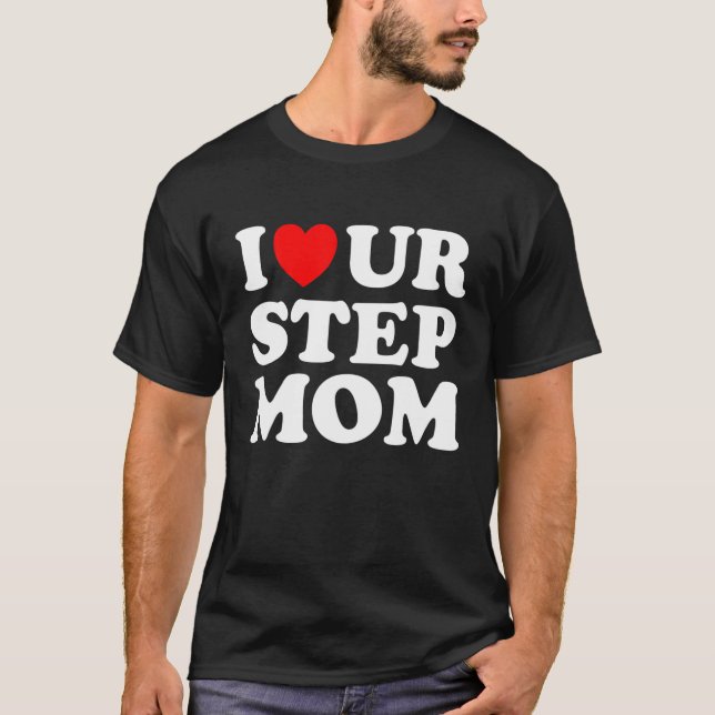 Jag hatar Ur Mamma I Kärlek din Mamma I Kärlek-Het T Shirt (Framsida)