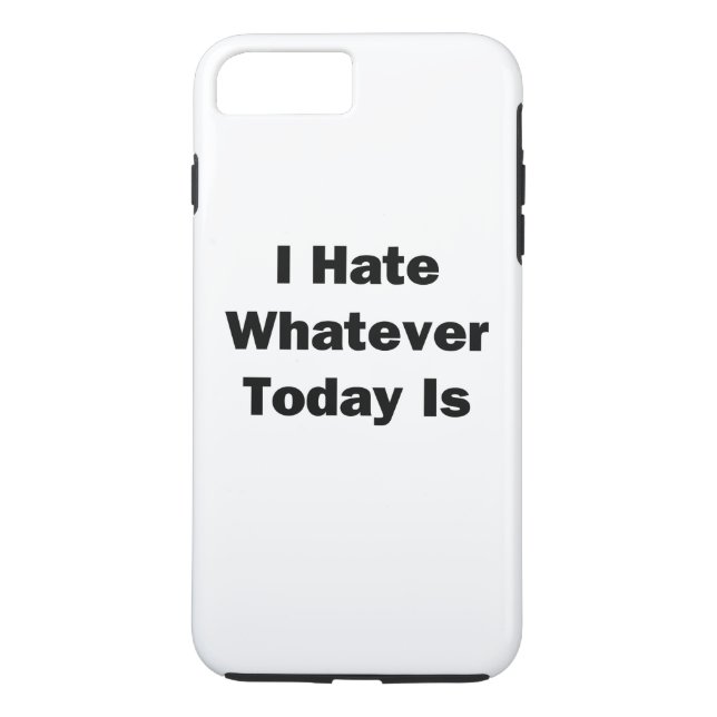 Jag hatar vad det nu är för dag Case-Mate iPhone skal (Baksida)