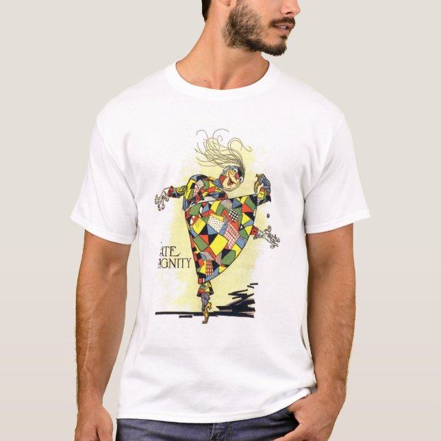 Jag hatar värdighet! (rengjort upp) tee shirt (Framsida)