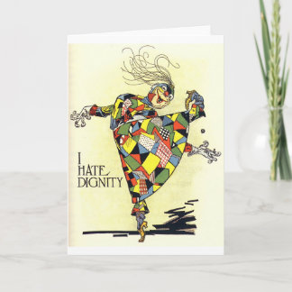Jag hatar värdighetkortet kort