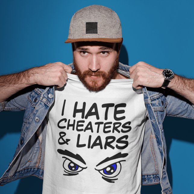 JAG HATAR VÄXARE OCH LIARS T-Shirts (Skapare uppladdad)