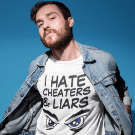 JAG HATAR VÄXARE OCH LIARS T-Shirts