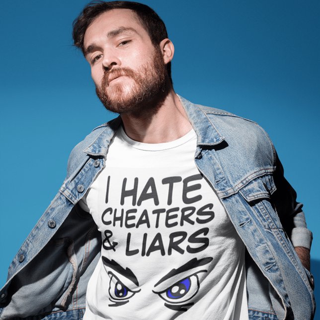 JAG HATAR VÄXARE OCH LIARS T-Shirts (Skapare uppladdad)