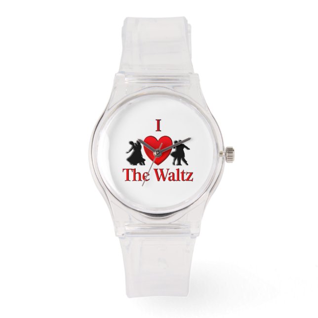 Jag hatar Waltz Dance Wrist Watch Armbandsur (Framsida)