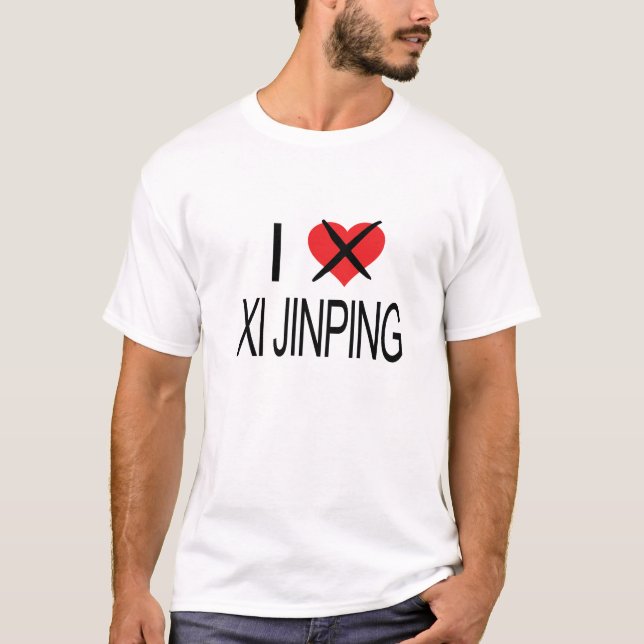 JAG HATAR Xi Jinping Tröja (Framsida)