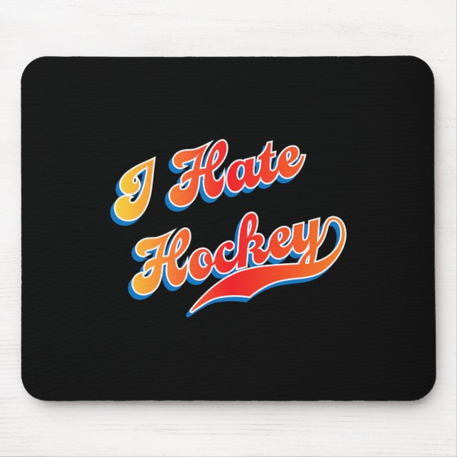 Jag Hate Hockey Musmatta (Framsidan)