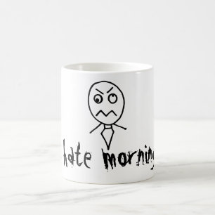 Jag Hate Mornings Kaffemugg