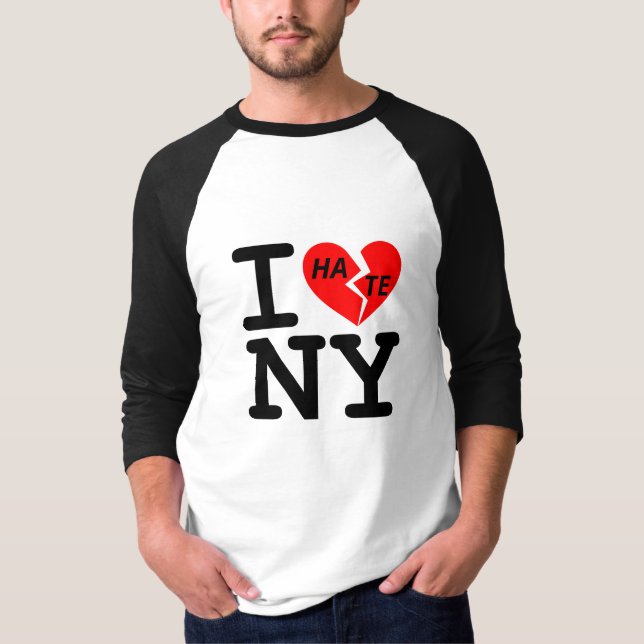 JAG Hate NY T Shirt (Framsida)