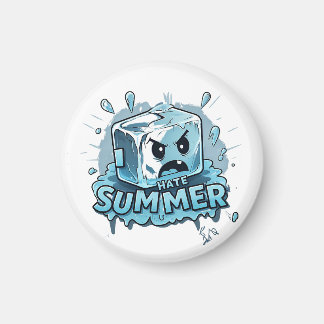 Jag Hate Summer Magnet