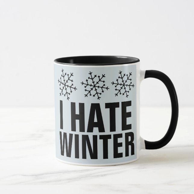 JAG HATE WINTER KAFFE KOPPAR (Höger)