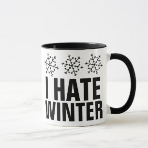 JAG HATE WINTER KAFFE KOPPAR