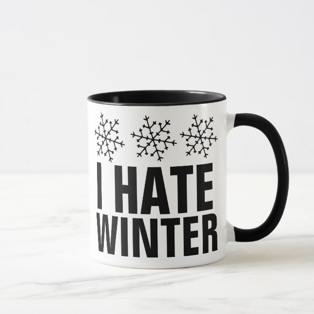 JAG HATE WINTER KAFFE KOPPAR (Höger)