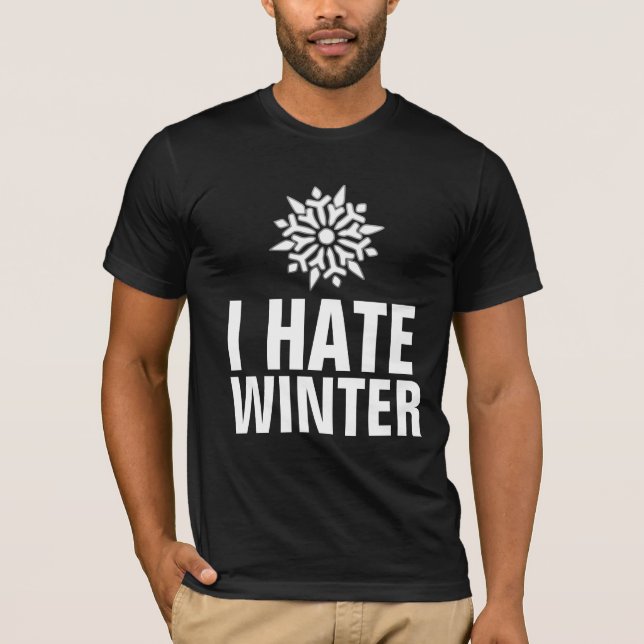 JAG HATE WINTER T-SHIRTS (Framsida)