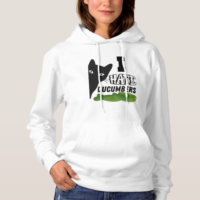 JAG HATTAR CUCUMBERS CAT T SHIRT (Framsida)