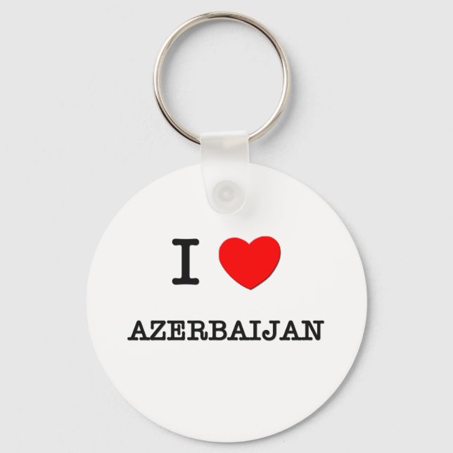 JAG HEART AZERBAIJAN NYCKELRING (Framsida)