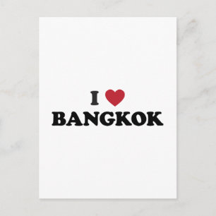 Jag Heart Bangkok Thailand Vykort