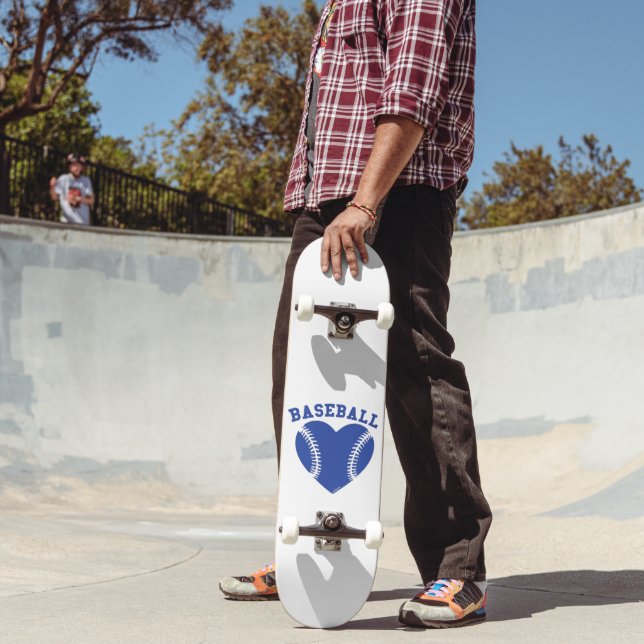 JAG HEART BASEBALL MINI SKATEBOARD BRÄDA 18,5 CM (Utomhus 2)