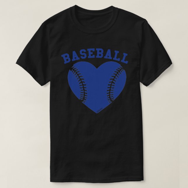 JAG HEART BASEBALL T SHIRT (Design framsida)