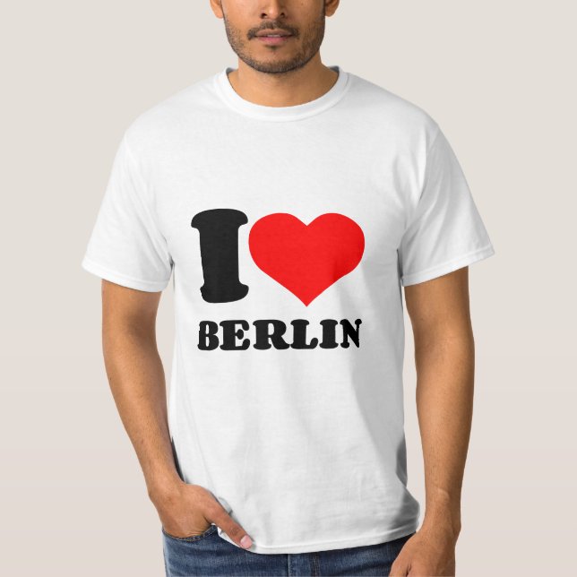 JAG HEART BERLIN T SHIRT (Framsida)