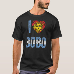 Jag Heart Bobo Qué Mira Bobo Costume För manar kvi T Shirt